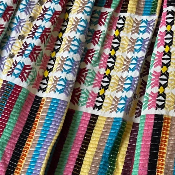 Free People Limited Edition Colorful Striped Maxi Skirt - Picture 2 of 4